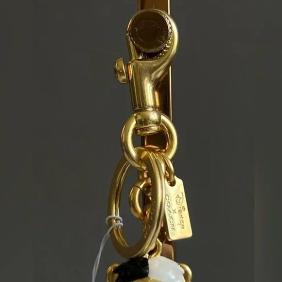 CC343- Disney X Coach Cruella Bear Bag Charm NWT - Picture 3 of 7